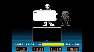Undertale : Disbelief Papyrus - (Murderer Ending) Full gameplay