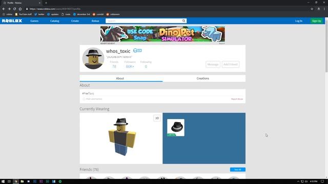 ROBLOX Inventory Update - You Can Now Hide Your Inventory