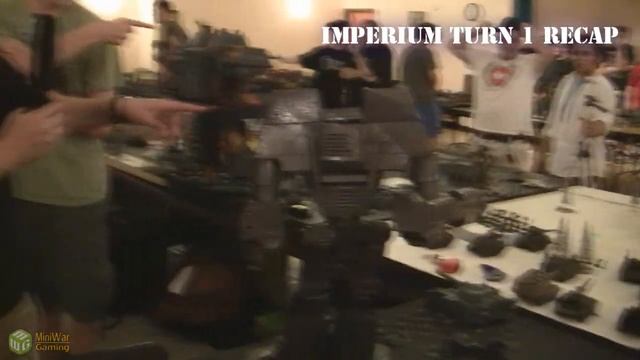 250,000 Point Apocalypse Battle Report: Imperium Turn 1 смотреть онлайн