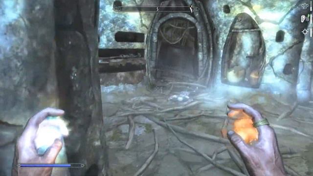 Tolfdir's HUGE FROST ATRONACH Ftw! Skyrim Modded Madness.