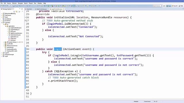 JavaFx Sqlite Database Tutorial 4 - JavaFX Send Parameter From One Windows to Another смотреть онлайн