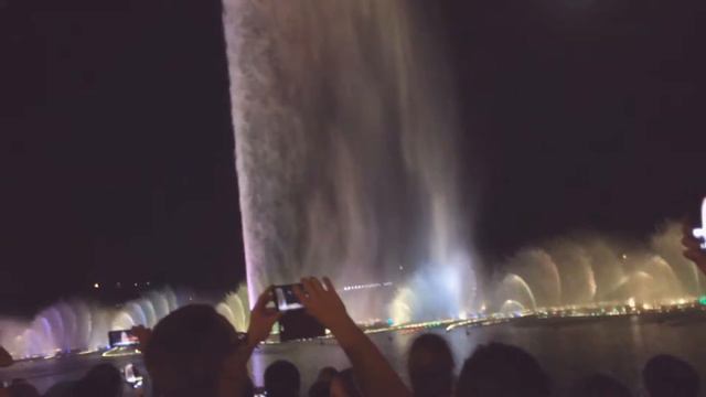 Самый большой фонтан!!! Чечня, смотреть всем!!!