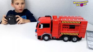 Про Пожарные Машинки Роботы Трансформеры Грузовики трансформируются Toys Transformer Trucks RC