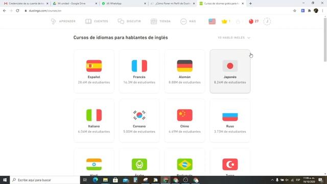 Cómo Poner mi Perfil de Duolingo en Español Fácilmente Desde Cualquier Idioma смотреть онлайн