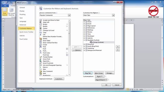 Customizing the Ribbon in Microsoft Office Programs - Word, Excel, PowerPoint and Access смотреть онлайн