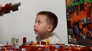 LEGO Minecraft - My world | Портал в ЛЕГО Майнкрафт