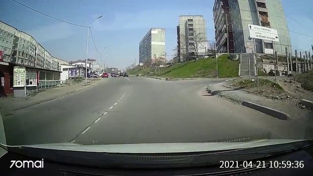 Что из себя представляет дорога на ул. Нейбута во Владивостоке? смотреть онлайн