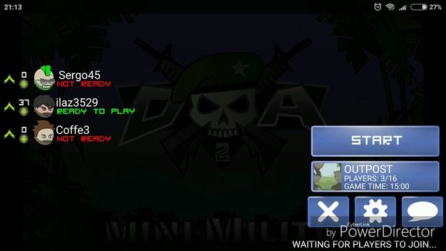 Mini militia / Играем с друзьями / угар смотреть онлайн