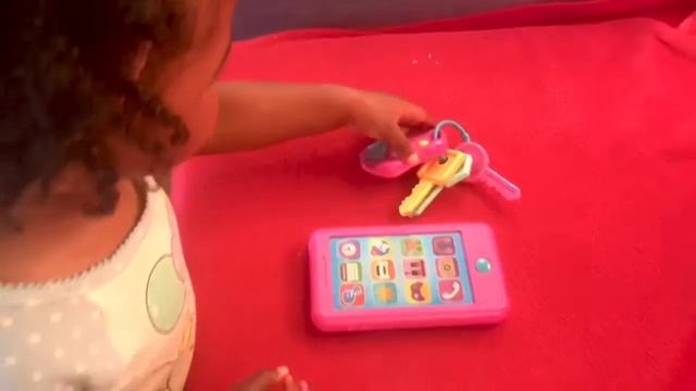 K2 Plays With Her New Phones | Compare On The Go Play Smartphone And Disney Princess Style Phone