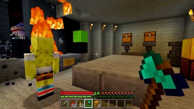 Minecraft PE : I FOUND SPONGEBOB.EXE IN MY WORLD at 3:00AM смотреть онлайн