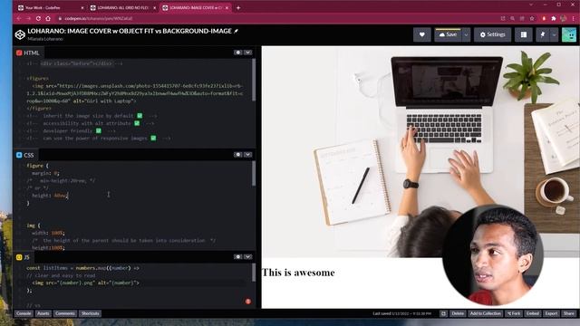 CSS Image Cover with Object Fit смотреть онлайн