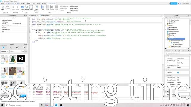 How to make an ice spell in ROBLOX Studio! смотреть онлайн