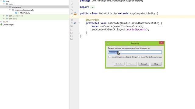 How to Change the Package Name in Android Studio смотреть онлайн