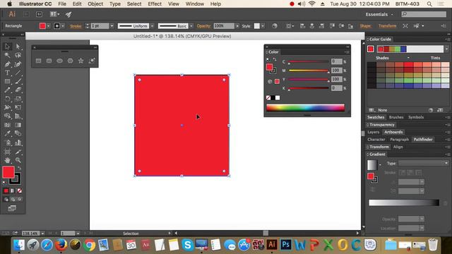1st Class Batch 21 Overview Of Illustrator