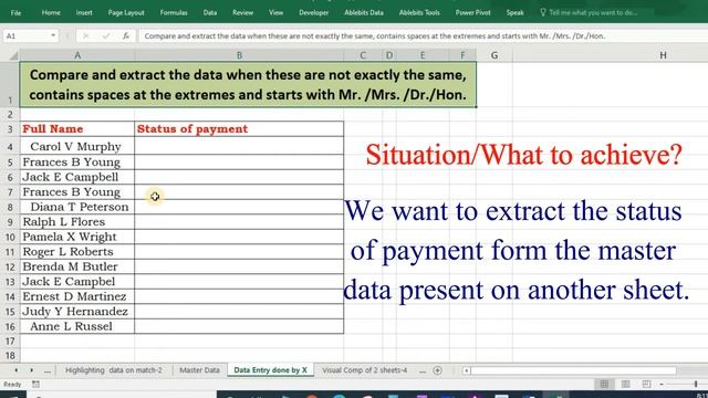 5 different ways of Comparing, Matching & Data Extracting Techniques in Excel смотреть онлайн