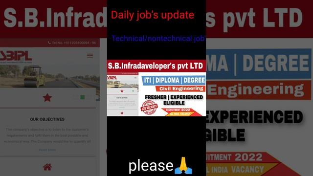 CIVIL SITE ENGINEER JOB VACANCY/sri Balaji infradaveloper's смотреть онлайн