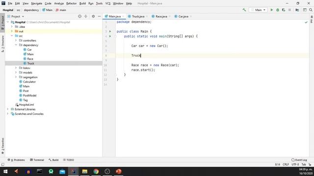 SOLID Principles - Dependency Inversion principle - Code Example смотреть онлайн