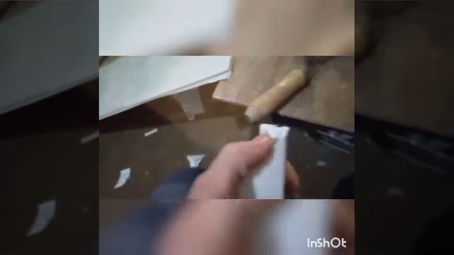 Как сделать на потолочных плинтусах ровные углы . (пластик) смотреть онлайн