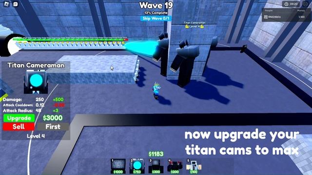 How to Beat Cameraman HQ P2W | Toilet Tower Defense смотреть онлайн