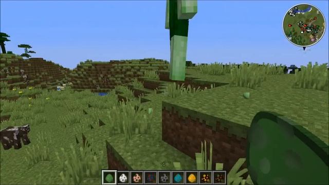 Minecraft 1.4.5 обзор "мобов" #1 смотреть онлайн