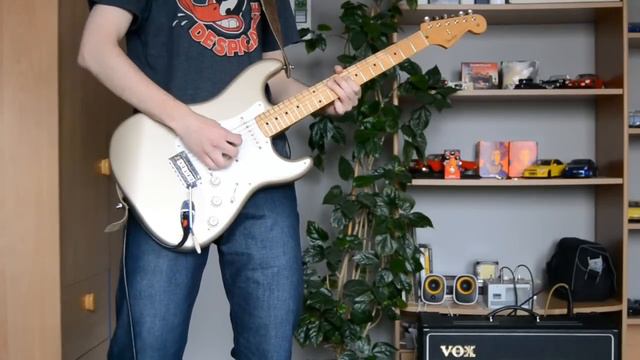 "Fuzzy Blues" jam | VOX AC15,Fender Classic Player 50's Strat, MXR Hendrix FuzzFace смотреть онлайн
