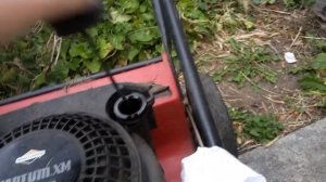 video for Gab. how to check and add oil to Briggs and Stratton Quantum mower engine