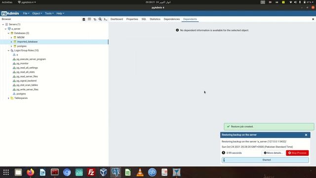 Pgadmin: Restoring data from sql database file (Urdu/Hindi) смотреть онлайн