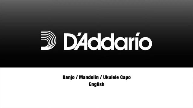 D'Addario | Banjo, Mandoline, Ukulele Capo смотреть онлайн