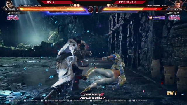 Tekken 8 ▰ JDCR (Rank #1 Dragunov) Vs KDF ULSAN (Rank #1 Azucena) ▰ Ranked Matches