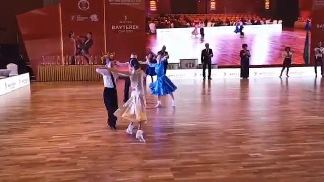 Н-4”Bayterek Winter Cup-2020” ( 1 место пара в золотом платье) смотреть онлайн