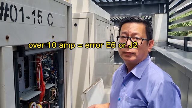Daikin VRV3 | error J2, E6 | Current Value detect by current sensor смотреть онлайн