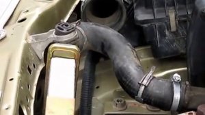 Как заменить опору двигателя на Daewoo Nexia.