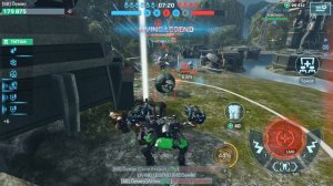War Robots Продуктивный бой под музыку)