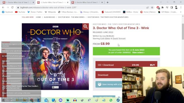 Doctor Who - Out Of Time 3: Wink - Big Finish Review