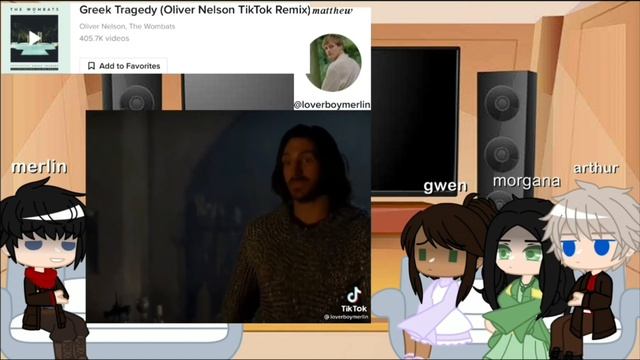 Merlin react to tiktoks (mostly angst) смотреть онлайн