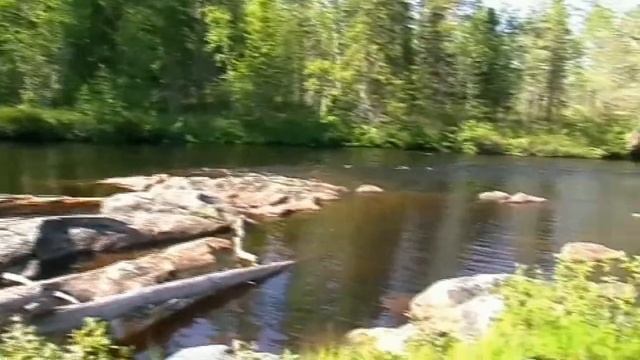 Поход 2011 г., Карелия, Сигмозера (Малое и Большое), река и станция Кузема смотреть онлайн