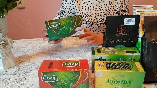 ПОКУПКИ из ВЬЕТНАМА. ЧАЙ.//Tea From Vietnam//