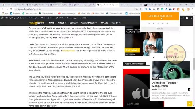 How To Generate RSS FEED Of Any Website and Category смотреть онлайн