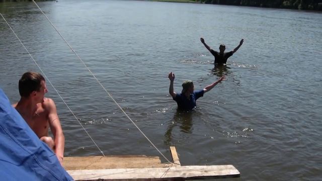 Сплав на плоту по реке Десна 2009 смотреть онлайн