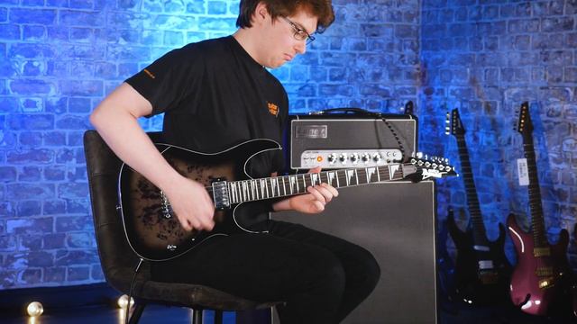 What does an Ibanez GRG220PA1-BKB sound like? 🤔🎸 смотреть онлайн