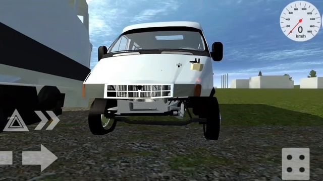 Сход с рельс! Поезд на дороге в симпл кар краш!