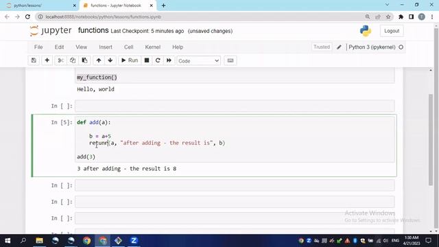 PYTHON LESSON #19 - FUNCTİONS IN PYTHON (PART - 1). смотреть онлайн
