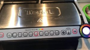 Морской окунь на гриле от Tefal.