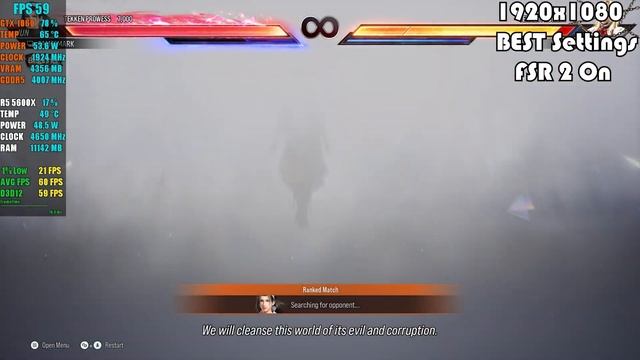 RTX 4070 | GTX 1060 | Tekken 8 Closed Network Test | 1080P and 4K Performance Test | DLSS | FSR 2 смотреть онлайн