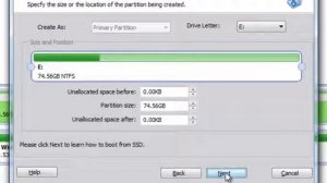 Перенос Windows на другой диск программой AOMEI