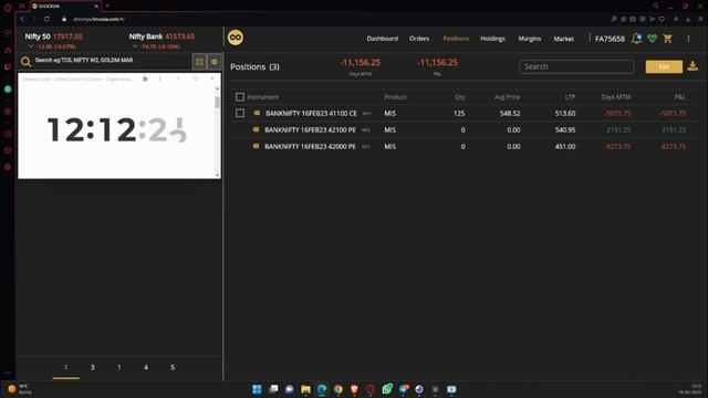 15-02-2023 | BANKNIFTY ITM OPTIONS | PYTHON TRADING BOT | #live #trades | #trading #vlog смотреть онлайн