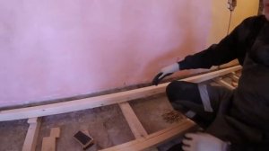 монтаж пола из лаг и фанеры своими руками