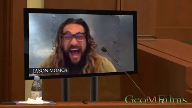 Jason Momoa Camille Vasquez Cross Examination In Johnny Depp Amber Heard Trial DUB