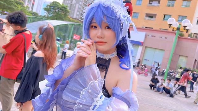 Genshin Impact x Gongcha Hanoi 2022 - Cosplay Video |4K HDR| смотреть онлайн