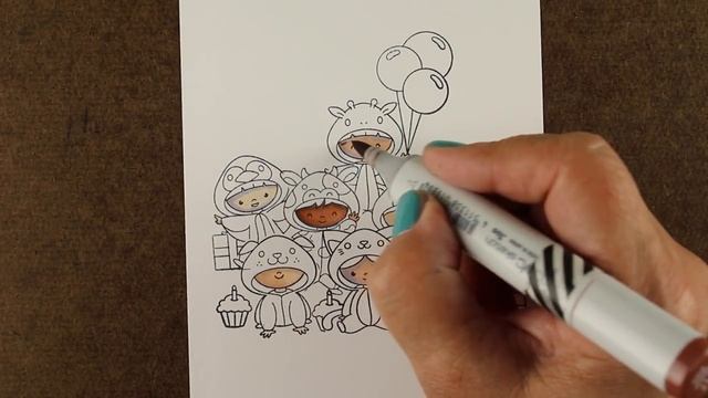 Color all the little people! #thehumanrainbow смотреть онлайн